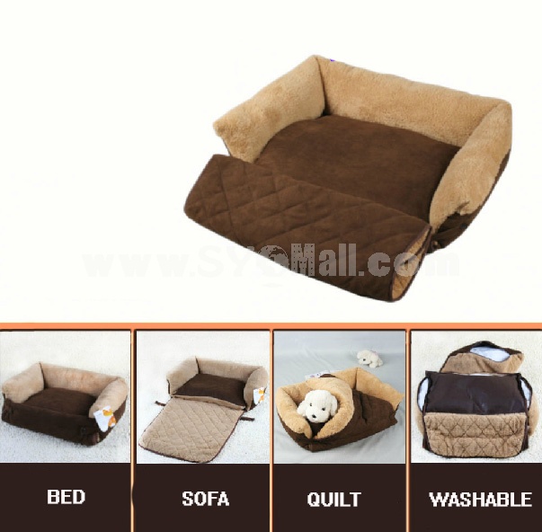 Sofa Dog Bed Multi-Function Soft and Machine Washable Large Size 75cm/29inch