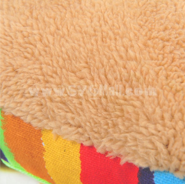 Double Side Colorful Pet Bed Machine Washable Large Size 100cm/39inch