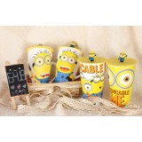 Wholesale - Cute Minions Figures Ceremic Cup Coffee Mug with Cover