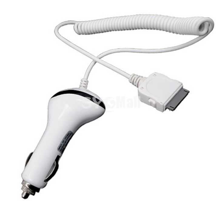 The High Quality Car Charger for iPhone 4G/3G/3GS/2G/iPod