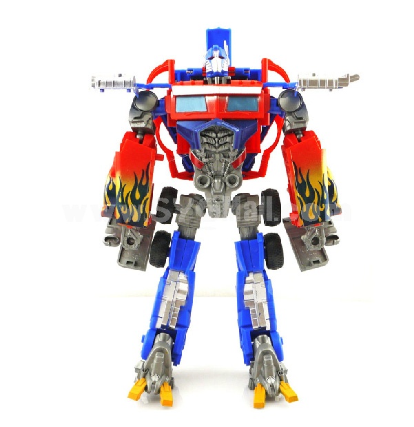 Transformation Robot Optimus Prime and Bumblebee Small Size 2Pcs Set 27cm/11inch 15cm/6inch