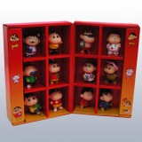 Wholesale - Crayon Shin-chan Figures Toys Vinyl Toys with Gift Box 12pcs/Lot 5cm/2.0inch Height