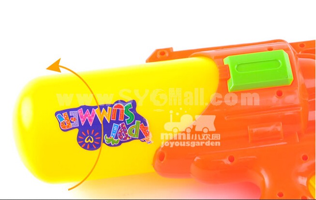 Plastic Water Gun Hand Pull Water Pistol Water Blaster Single Nozzle