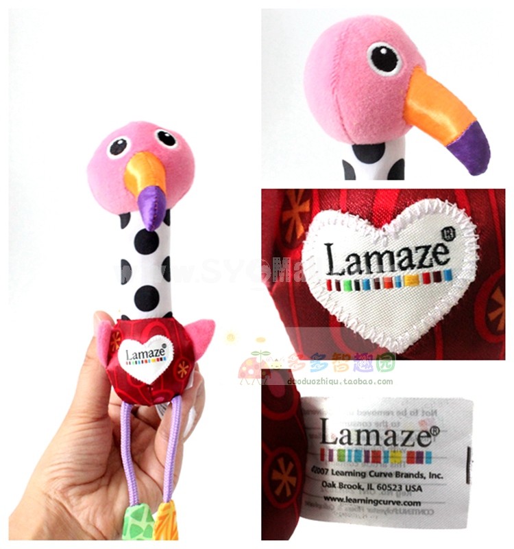 Lamaze Bird Pattern Handbell 2pcs/Lot