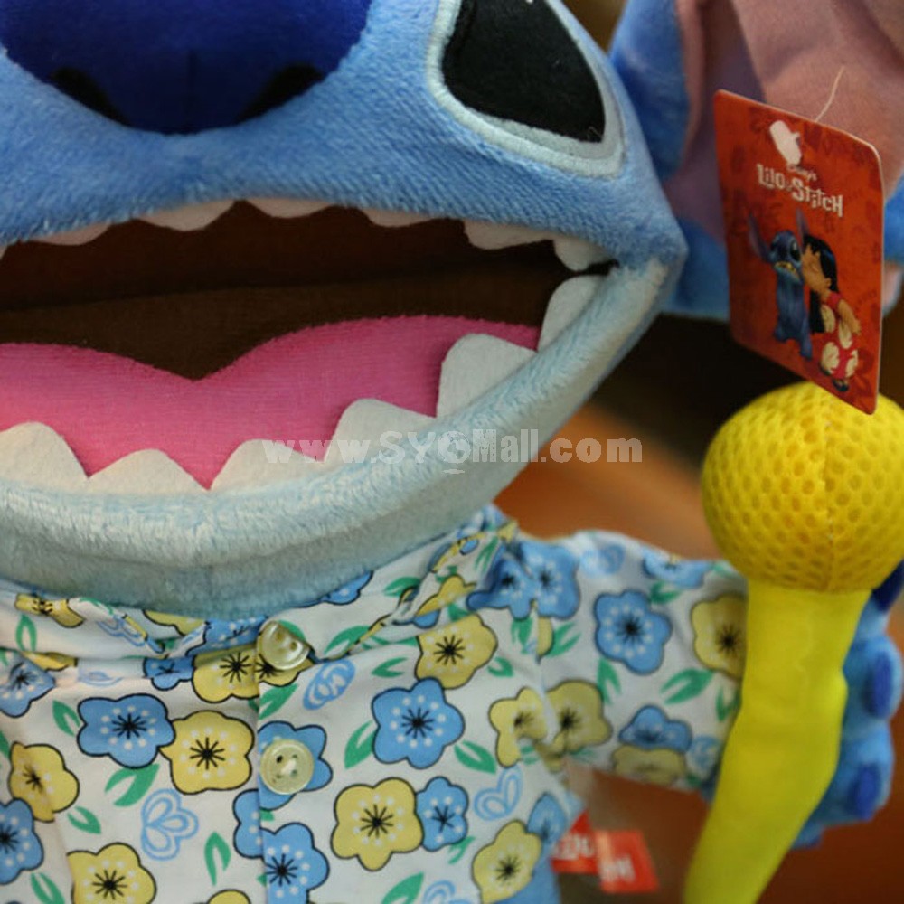 Stitch Plush Toy 37cm/14.5inch -- Singing