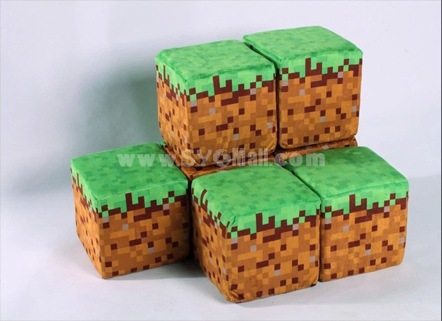 Minecraft Grass Block Plush Toy 20cm/7.9"