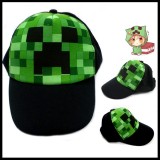 wholesale - Minecraft Creeper Mesh Baseball Cap Snap Back Hat