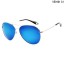 Retro Mirror Aviator Polarized Sunglasses with Spectacle Case 0101