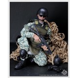 Wholesale - 1:6 Camo Soldier Model Military Model Figure Toy with 30 Points of Articulation 12"