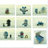 Wholesale - Doraemon PVC Figures Toys 4.5cm/1.8" 8pcs/Kit