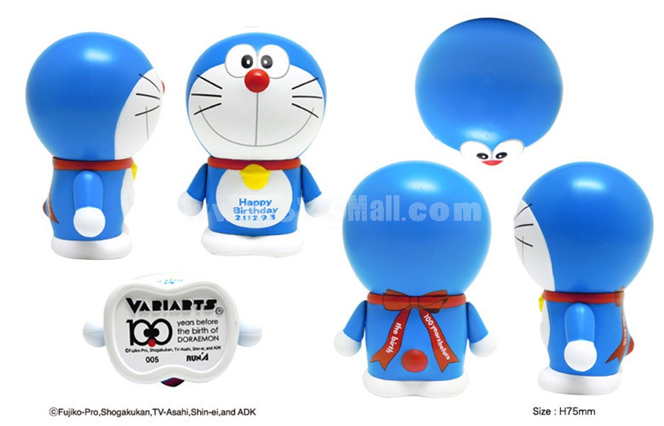 Doraemon 100th Anniversary Edition Arm Moveable Figure Toy 7.5cm/2.9" 005