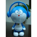 Wholesale - Music Doraemon Figure Toys Piggy Bank 15cm/5.9" -- Smiling