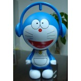 Wholesale - Music Doraemon Figure Toys Piggy Bank 15cm/5.9" -- Big Mouth