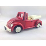 Wholesale - Handmade Wooden Decorative Home Accessory Red Beetle Car Vintage Car Classic Car Model 2001