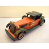 Wholesale - Handmade Wooden Decorative Home Accessory Vintage Car Classic Car Model 2002