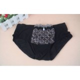 Wholesale - Lady Cotton Flower Print Emboidery Underwear (7926K)