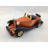 Wholesale - Handmade Wooden Decorative Home Accessory with Metal Decoration Vintage Car Classic Car Model 2008