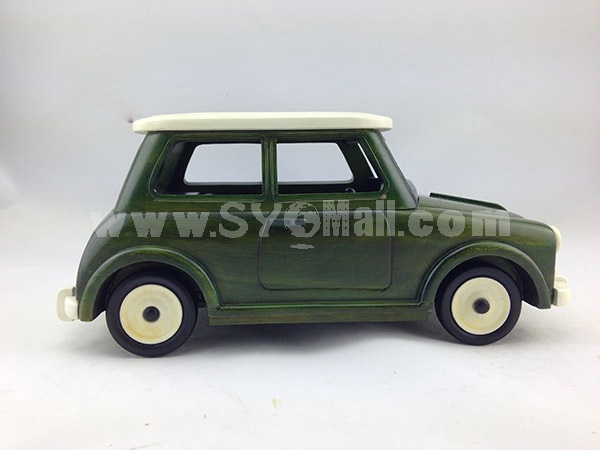 Handmade Wooden Decorative Home Accessory Mini Vintage Car Classic Car Model 2016