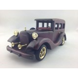 Wholesale - Handmade Wooden Decorative Home Accessory Red Car Vintage Car Classic Car Model 2019