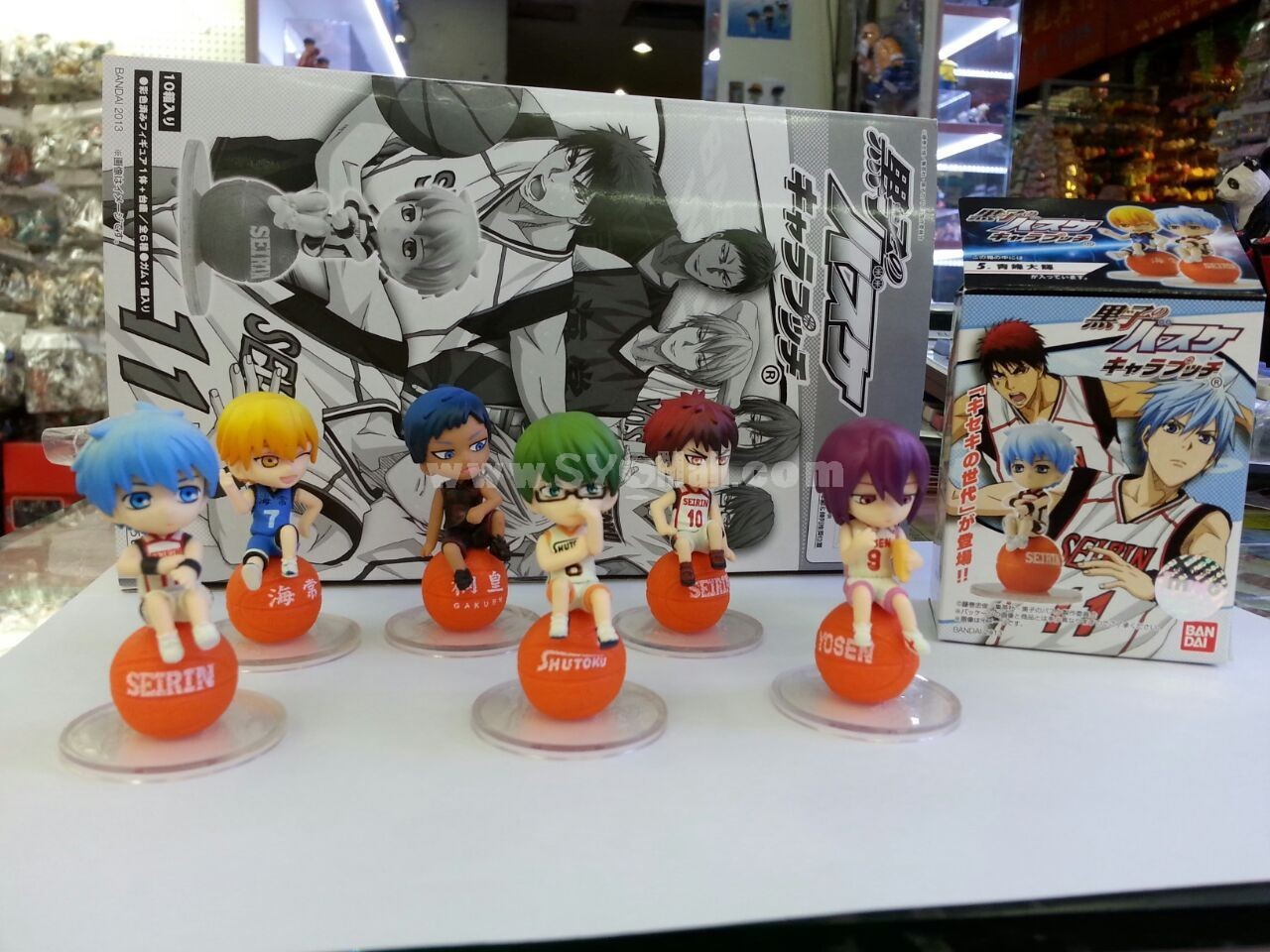 Kuroko's Basketball Figures Toys 2.0" 6pcs/Lot