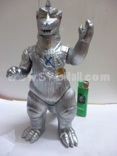 Godzilla Figure Toy Vinyl Toy Silver Color 30cm/11.8"