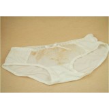 Wholesale - Lady Cotton Solid Color Emboidery Underwear (3830K)