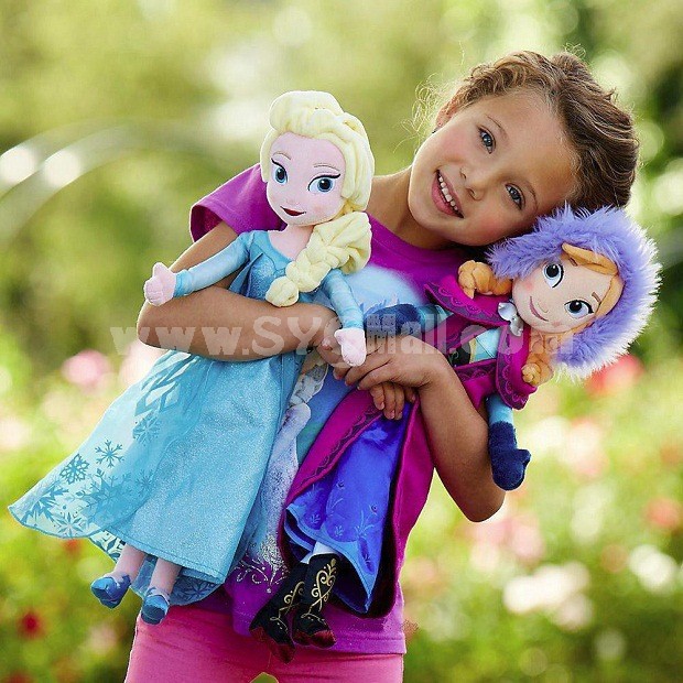 Frozen Plush Toy Anna & Elsa Figure Doll 40cm/15.7"