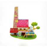 Wholesale - DIY Wooden 3D Jigsaw Puzzle Model Colorful House F112