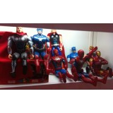 Wholesale - Marvel Captain American 8 Figures Toys 8pcs/Set 28cm/11.0inch