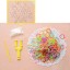 DIY Rubber Band Bracelet Loom Bracelet Refills Children Toy Gift 12 Plastic Bags/Kit