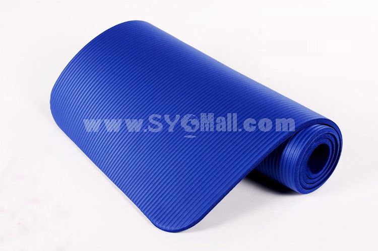 10mm Extra-thick  Moistureproof Single Yoga Mat for Beginners Fitness Blanket