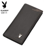 Wholesale - Play Boy Men's Long Leather Wallet Purse Notecase PA001