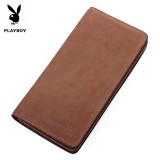 Wholesale - Play Boy Men's Long Leather Wallet Purse Notecase JAA0441-4C