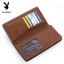 Play Boy Men's Long Leather Wallet Purse Notecase JAA0441-4C