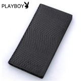 Wholesale - Play Boy Men's Long Leather Wallet Purse Notecase PAA4471-3c