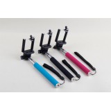 Wholesale - Self-Portrait Monopod with Clip for iPhone Samsung Extendible Monopod for Camera & Phone
