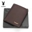 Playboy Men's Short Leather Wallet Purse Notecase PAA0902-11