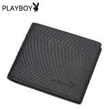 Wholesale - Playboy Men's Short Leather Wallet Purse Notecase PAA4473-3C