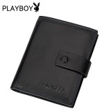 Wholesale - Playboy Men's Short Leather Wallet Purse Notecase PAA4362-3B