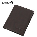 Wholesale - Playboy Men's Short Leather Wallet Purse Notecase PAA1802-11