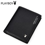 Wholesale - Playboy Men's Short Leather Wallet Purse Notecase PAA2983-11