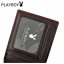 Playboy Men's Short Leather Wallet Purse Notecase PAA2683-11