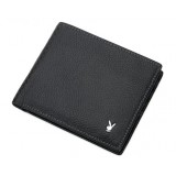 Wholesale - Playboy Men's Short Leather Wallet Purse Notecase 1583