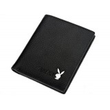 Wholesale - Playboy Men's Short Leather Wallet Purse Notecase 5592