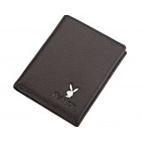 Wholesale - Playboy Men's Short Leather Wallet Purse Notecase 5582