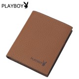 Wholesale - Playboy Men's Short Leather Wallet Purse Notecase PAA4434-3Y6