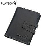 Wholesale - Playboy Men's Short Leather Wallet Purse Notecase PAA3664-12B