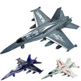 wholesale - Diecast Metal Fighter Plane Model Aircraft Model with Sound & Light Effect F-18