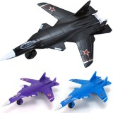 wholesale - Diecast Metal Fighter Plane Model Aircraft Model with Sound & Light Effect SU-47