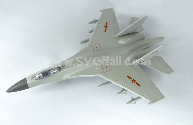 Diecast Metal Fighter Plane Model Aircraft Model with Sound & Light Effect F-11